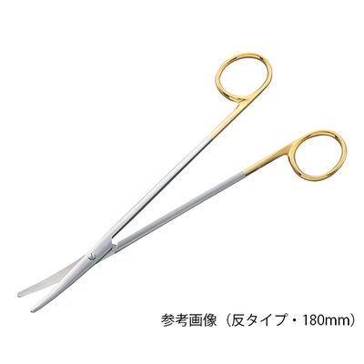 アズワン TCメッツェンバウム剪刀 （超鋼チップ付） 反 180mm 05-127