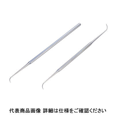 歯科用探針 片針 160mm 1セット（9本入） 0-5489-01（直送品） - アスクル