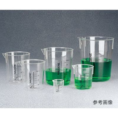サーモフィッシャーサイエンティフィック ビーカー PMP 50mL 1203-0050JP 1パック(12個) 62-1609-84（直送品）