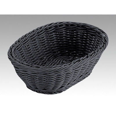 トーダイ OV-133-BK小判型バスケット 24型 ブラック 01013324 1包：5個（直送品）