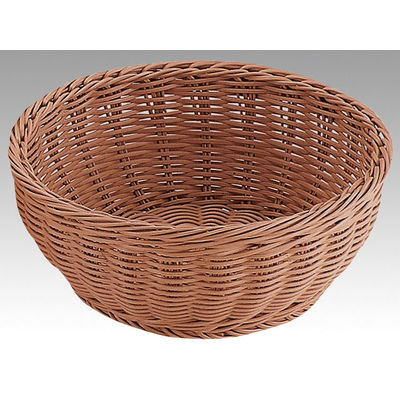 トーダイ RO-210-BR丸型バスケット 24型 ブラウン 01021024 1包：5個（直送品）