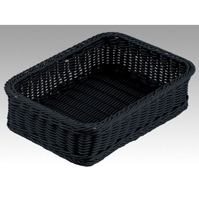 トーダイ RE-336-BK角型バスケット 33型 ブラック 01033633 1包：5個（直送品）