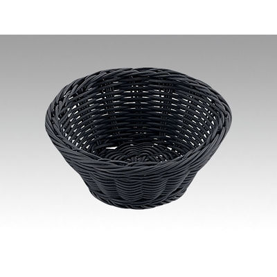 トーダイ RO-430-BK丸型バスケット 15型 ブラック 01043015 1包：5個（直送品）