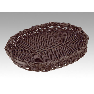 トーダイ BO-516-DBR小判型バスケット デコレートエッジ 53型 01051653 1包：5個（直送品）