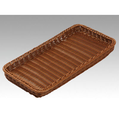 トーダイ BB-4020-BRベーカリーバスケット 薄型20型 ブラウン 010B20BR 1包：5個（直送品）