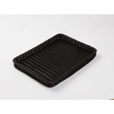 トーダイ BB-4030-BKベーカリーバスケット 薄型30型 ブラック 010B30BK 1包：5個（直送品）