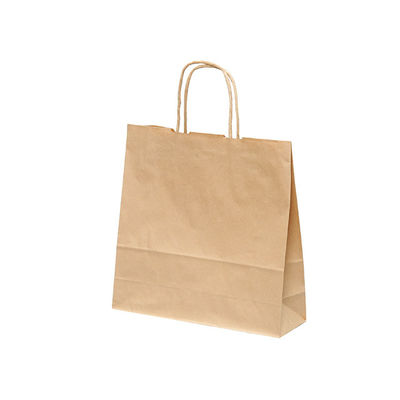 パックタケヤマ 紙手提袋 雲竜 きはだ XZT00582 1包：25枚×8（直送品）