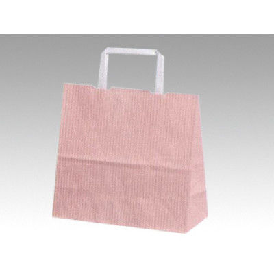 パックタケヤマ 手提袋 H平24 クリスタルピンク XZT01005 1包：50枚×4（直送品）