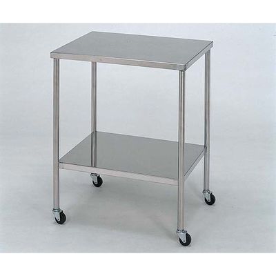 柏ステンレス工業 ステンレスワゴン 機械卓子S (枠無) 2段 ステンレスワゴンMA-2F-S 1個 62-2713-81（直送品）