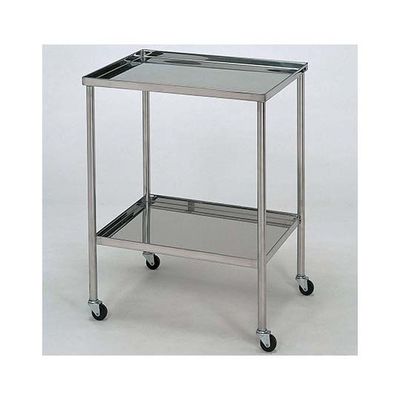 柏ステンレス工業 ステンレスワゴン 機械卓子M (立上) 2段 ステンレスワゴンMA-2V-M 1個 62-2714-14（直送品）