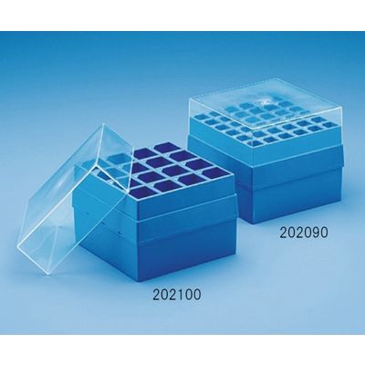 東栄 沈殿管収納ボックス PP製 16本 202100 1個 62-2935-83（直送品）
