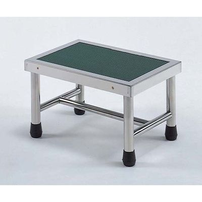 柏ステンレス工業 一段踏台 400×300×200H イチダントウダイ MH-1F-L 1個 62-2715-85（直送品）