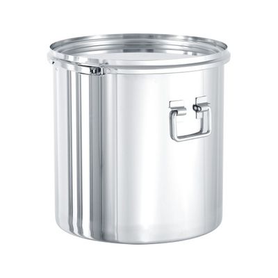 MONOVATE ステンレス折りたたみ取っ手付密閉容器 (バンド式) 36L CTLF-36 1個 62-8611-59（直送品）
