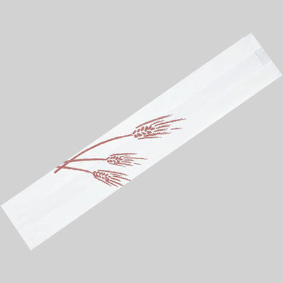 大阪ポリヱチレン販売 フランスパン紙袋麦の穂（白）No.31（中） 4002 1包：50枚×20（直送品）