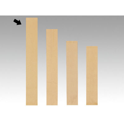 大阪ポリヱチレン販売 フランスパン紙袋 無地（茶） No.89（特大） 5848 1包：50枚×20（直送品）