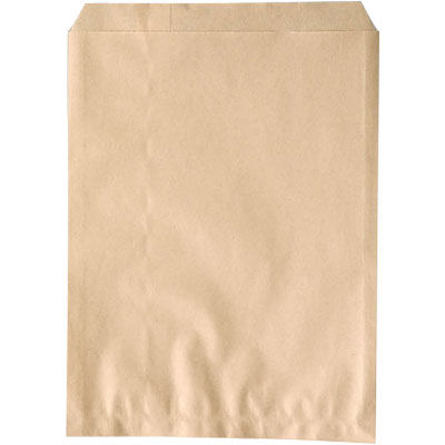 大阪ポリヱチレン販売 No.216 無地未晒耐油平袋（茶） 2号 7320 1包：100枚×20（直送品）