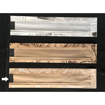 大阪ポリヱチレン販売 No.62-3カスクートフィッセル（パリス柄）白 8840 1包：50枚×20（直送品）