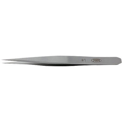 YDM マイクロピンセット 120mm #1 8-4588-01（直送品） - アスクル