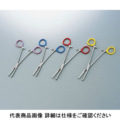大祐医科工業 チューブ鉗子 先端タテ筋 パープル SPS-5019 8-8186-05