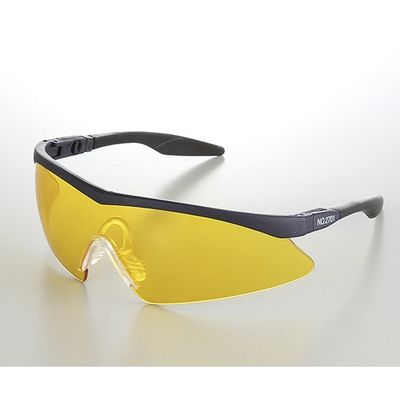 トーアボージン 保護めがね テンプル角度調整可 ゴールデンアンバーレンズ 2701 1個 61-9639-57（直送品）