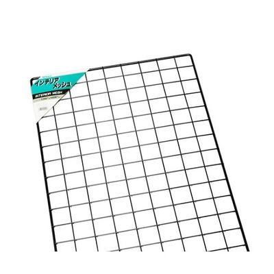 光 メッシュパネル 黒 1200×450mm PJ1245-1 1枚 61-7399-59（直送品）