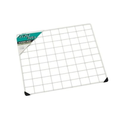 光 メッシュパネル 白 450×450mm PJ452-2 1枚 61-7399-65（直送品）