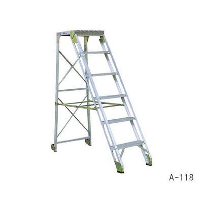 ナカオ 作業用踏台「A」 0.9m A-109 1個 61-9748-65（直送品）