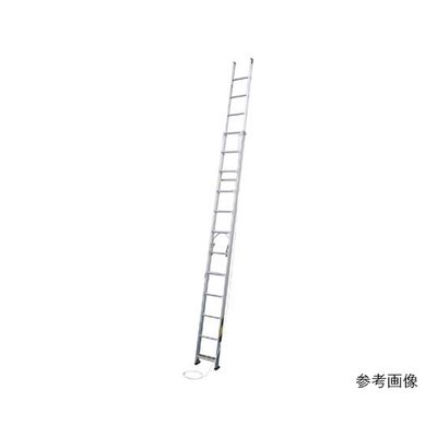ナカオ 二連伸縮はしご「スカイライナー」 7.86m SL80 1個 61-9749-41（直送品）