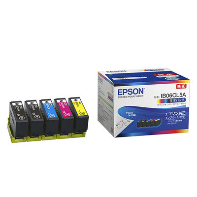エプソン（EPSON） 純正インク IB06CL5A IB06（メガネ）シリーズ 4色 