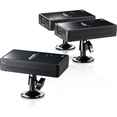 サンワサプライ ワイヤレス分配HDMIエクステンダー(2分配) VGA-EXWHD7N 1個（直送品）