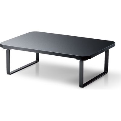 ディスプレイスタンド モニター台 キーボード収納(29.5cmまで) ブラック PCA-DPSW3812BK エレコム 1個（直送品）