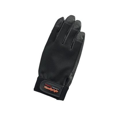 ペンギンエースジャパン グリップ手袋 ノンスリップライナー(R) ブラック L PA-9200 1セット(3双) 3-082-02（直送品）