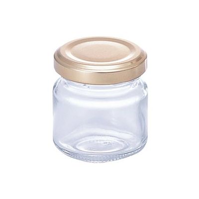 日本メデカルサイエンス ジャム瓶(短型)48mL 3-6073-01 1セット(20個)（直送品）