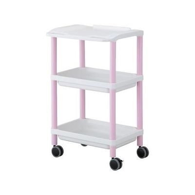 アズワン モバイルPCカート 532×445×880mm ピンク MPC180LP 1個 7-1435-02（直送品）