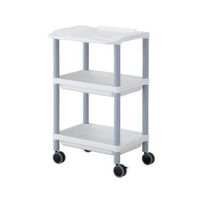 アズワン モバイルPCカート 532×445×880mm グレー MPC180LG 1個 7-1435-03（直送品）