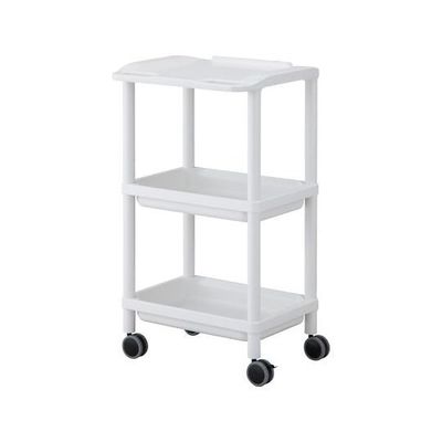 アズワン モバイルPCカート 532×445×950mm 白 MPC180HW 1個 7-1435-04（直送品）