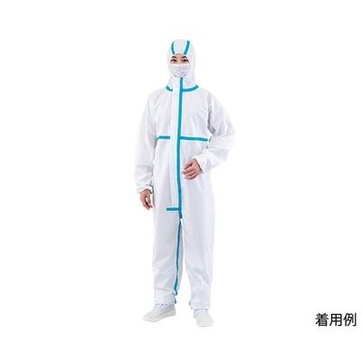 アズワン 化学防護服 L 7-9224-02 1枚（直送品）