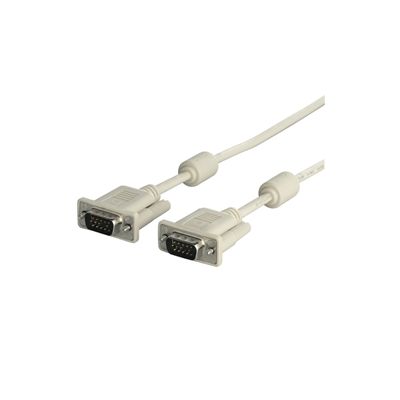 バッファロー　BSDCV15　ＢＵＦＦＡＬＯ　ディスプレイケーブル　極細　ＤーＳ　ｕｂ１５：ＤーＳｕｂ１５　コア付　１．５ｍ　１個　（直送品）