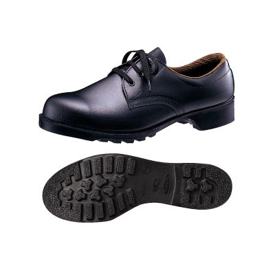ミドリ安全 JIS規格 安全靴 耐油 耐薬 短靴 V251NT 25.5cm ブラック