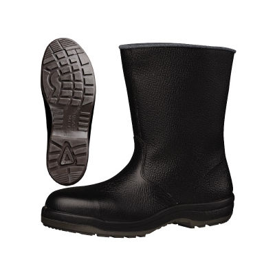 ミドリ安全 JIS規格 安全靴 半長靴 CF140 26.0cm ブラック 1342023211