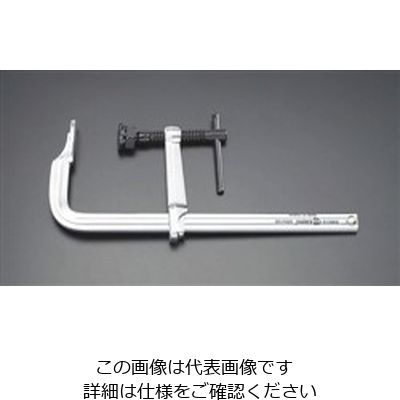 エスコ 0ー 600mm/120mm L型クランプ EA526TK-24 1本（直送品） - アスクル