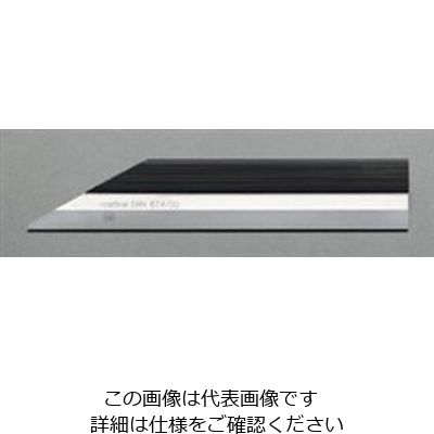 エスコ ストレートエッジ・ナイフ型（INOX）　400mm EA720YH-78 1本
