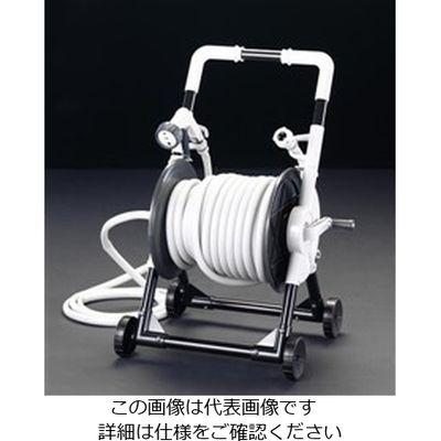 エスコ 15/19mmx30m 散水ホースリール EA124KA-3 1個（直送品