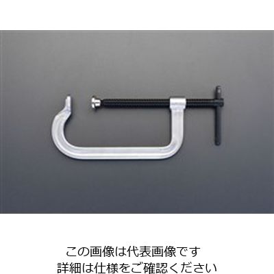 エスコ 100ー400mm/175mm シャコ万力 EA526TV-16 1個（直送品） - アスクル