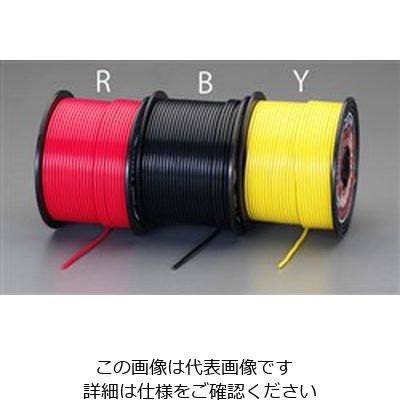 エスコ（esco） 1.25mm2 x100m ［黒］自動車用コード 1巻 EA812JY-73B