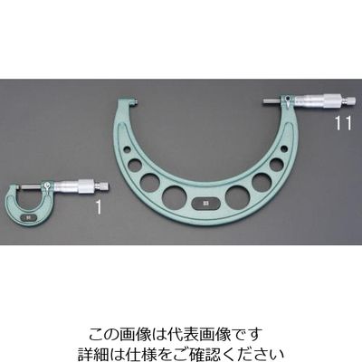 エスコ 75ー100mm マイクロメーター EA725EH-4 1個（直送品） - アスクル