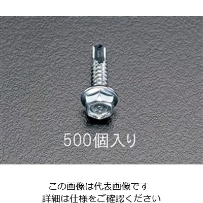 エスコ 6x25mm 六角頭ピアスビス(500本) EA949EE-62 1箱(500本)（直送