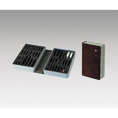 アズワン アンプルホルダー (収納数42本/黒) 3.09.311 1個 8-1814-01（直送品）