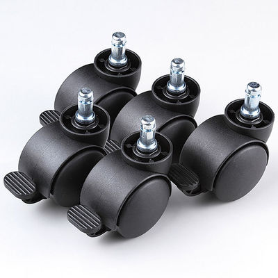 サンワサプライ　手動ストッパー付きキャスター　（直送品）