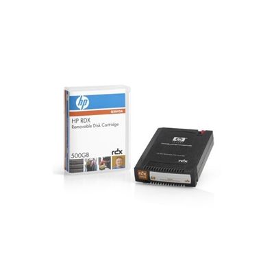 HP（旧コンパック） ＨＰ ＲＤＸ 500ＧＢ リムーバブルディスクバックアップカートリッジ Q2042A 1式 （直送品） - アスクル